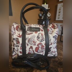 Disney Loungefly "Rare" Princess Tattoo Barrel Bag